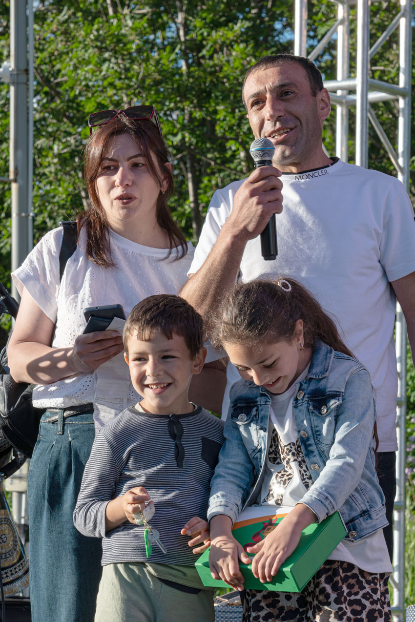 Գլխավոր մրցանակի հաղթող ընտանիքը